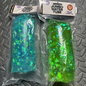 Toyplanet Big Time Toys Jumbo Blue And Green Water Tube Fidget Sensory Toy New